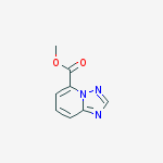 Structure of Methyl [1,2,4]triazolo[1,5-a]pyridine-5-carboxylate