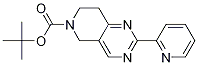 Tert-Butyl 7,8-Dihydro-2-(pyridin-2-Yl)pyrido[4,3-D]pyrimidine-6(5H)-Carboxylate结构式