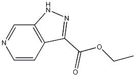 Structure of 1H-Pyrazolo[3,4-c]pyridine-3-carboxylic acid ethyl ester