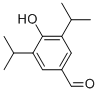 Structure of 4-hydroxy-3,5-bis(isopropyl)benzaldehyde
