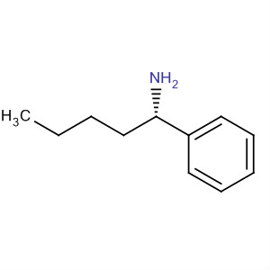 Structure of Benzenemethanamine, a-butyl-, (S)-