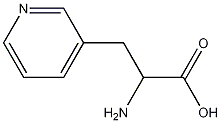 DL-3-(3-吡啶基)-丙氨酸结构式