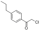 Structure of 2-chloro-4-propylacetophenone