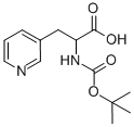 Structure of 2-TERT-BUTOXYCARBONYLAMINO-3-PYRIDIN-3-YL-PROPIONIC ACID