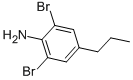 Structure of 2,6-DIBROMO-4-N-PROPYLANILINE