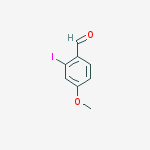 Structure of 2-Iodo-4-methoxybenzaldehyde
