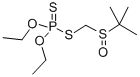 Chemical structure of TERBUFOS-SULFOXIDE