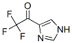 2,2,2-三氟-1-(1H-咪唑-5-基)乙酮结构式
