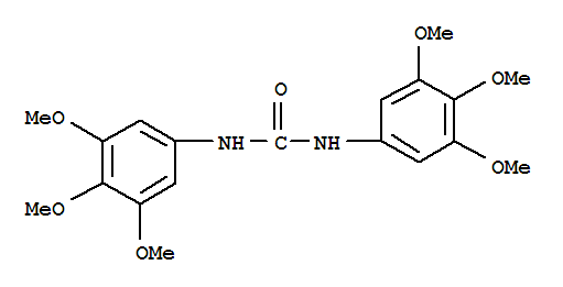 urea, N,N'-bis(3,4,5-trimethoxyphenyl)-结构式