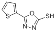 Structure of 5-THIOPHEN-2-YL-[1,3,4]OXADIAZOLE-2-THIOL