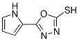 Structure of 5-(1H-PYRROL-2-YL)-1,3,4-OXADIAZOLE-2-THIOL