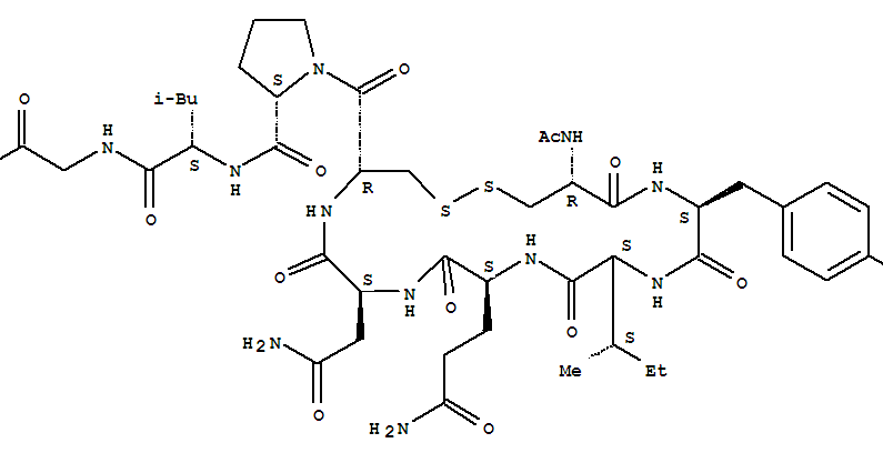 N-acetyloxytocin结构式