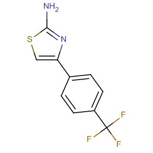 Structure of 2-Thiazolamine, 4-[4-(trifluoromethyl)phenyl]-