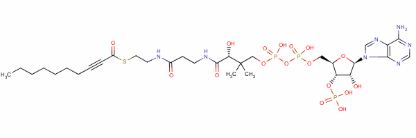dec-2-ynoyl-coenzyme A结构式