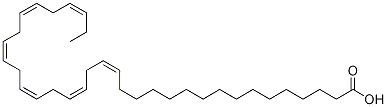 Structure of Tetratriaconta-16(Z),19(Z),22(Z),25(Z),28(Z),31(Z)-hexaenoic Acid