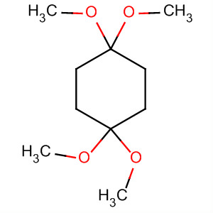 Cyclohexane, 1,1,4,4-tetramethoxy-结构式