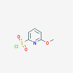 Structure of 6-methoxypyridine-2-sulfonyl Chloride