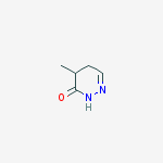 Structure of 3(2H)-Pyridazinone, 4,5-dihydro-4-methyl-
