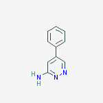 Structure of 3-Pyridazinamine, 5-phenyl-