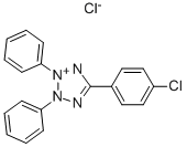 Structure of 2,3-DIPHENYL-5-(4-CHLOROPHENYL)TETRAZOLIUM CHLORIDE