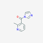 Structure of 2-METHYLNICOTINIC ACID IMIDAZOLIDE