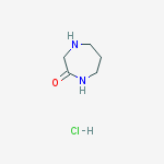 Structure of 1,4-Diazepan-2-one hydrochloride