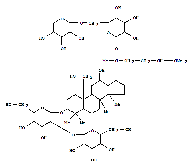 Structure of GypenosideLXII