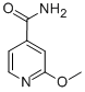 Structure of 2-METHOXYISONICOTINAMIDE