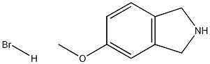 Structure of 1H-Isoindole,2,3-dihydro-5-methoxy-, hydrobromide (1:1)