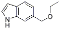 Structure of 1H-INDOLE,6-(ETHOXYMETHYL)-