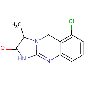 Imidazo[2,1-b]quinazolin-2(3H)-one, 6-chloro-1,5-dihydro-3-methyl-结构式