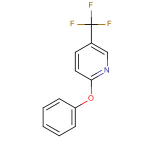 Structure of Pyridine, 2-phenoxy-5-(trifluoromethyl)-