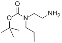 Structure of (2-AMINO-ETHYL)-PROPYL-CARBAMIC ACID TERT-BUTYL ESTER