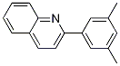 Structure of 2-(3,5-diMethylphenyl)quinoline