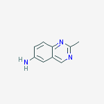 Structure of 2-methyl-6-Quinazolinamine