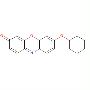 Structure of 3H-Phenoxazin-3-one, 7-(cyclohexyloxy)-