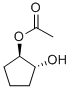 Structure of (1R)-TRANS-1,2-CYCLOPENTANEDIOL MONOACETATE