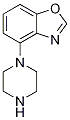 Structure of Benzoxazole, 4-(1-piperazinyl)-