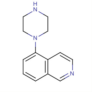 Isoquinoline, 5-(1-piperazinyl)-结构式