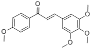Structure of 1-(4-METHOXYPHENYL)-3-(3,4,5-TRIMETHOXYPHENYL)PROP-2-EN-1-ONE