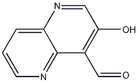 Structure of 3-hydroxy-1,5-naphthyridine-4-carbaldehyde