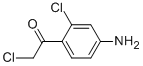 ETHANONE,1-(4-AMINO-2-CHLOROPHENYL)-2-CHLORO-结构式