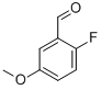 Structure of 2-Fluoro-5-methoxybenzaldehyde