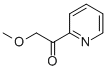 2-METHOXY-1-PYRIDIN-2-YLETHANONE结构式