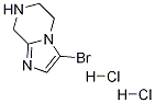 Structure of 3-BROMO-5,6,7,8-TETRAHYDRO-IMIDAZO[1,2-A]PYRAZINE DIHYDROCHLORIDE
