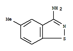 Structure of 3-Amino-5-methylbenzo[d]isothiazole