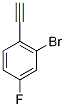 Structure of Benzene, 2-broMo-1-ethynyl-4-fluoro-
