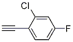 Benzene, 2-chloro-1-ethynyl-4-fluoro-结构式