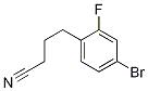 Structure of 4-(4-Bromo-2-fluorophenyl)butanenitrile