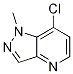 Structure of 1H-Pyrazolo[4,3-b]pyridine, 7-chloro-1-Methyl-